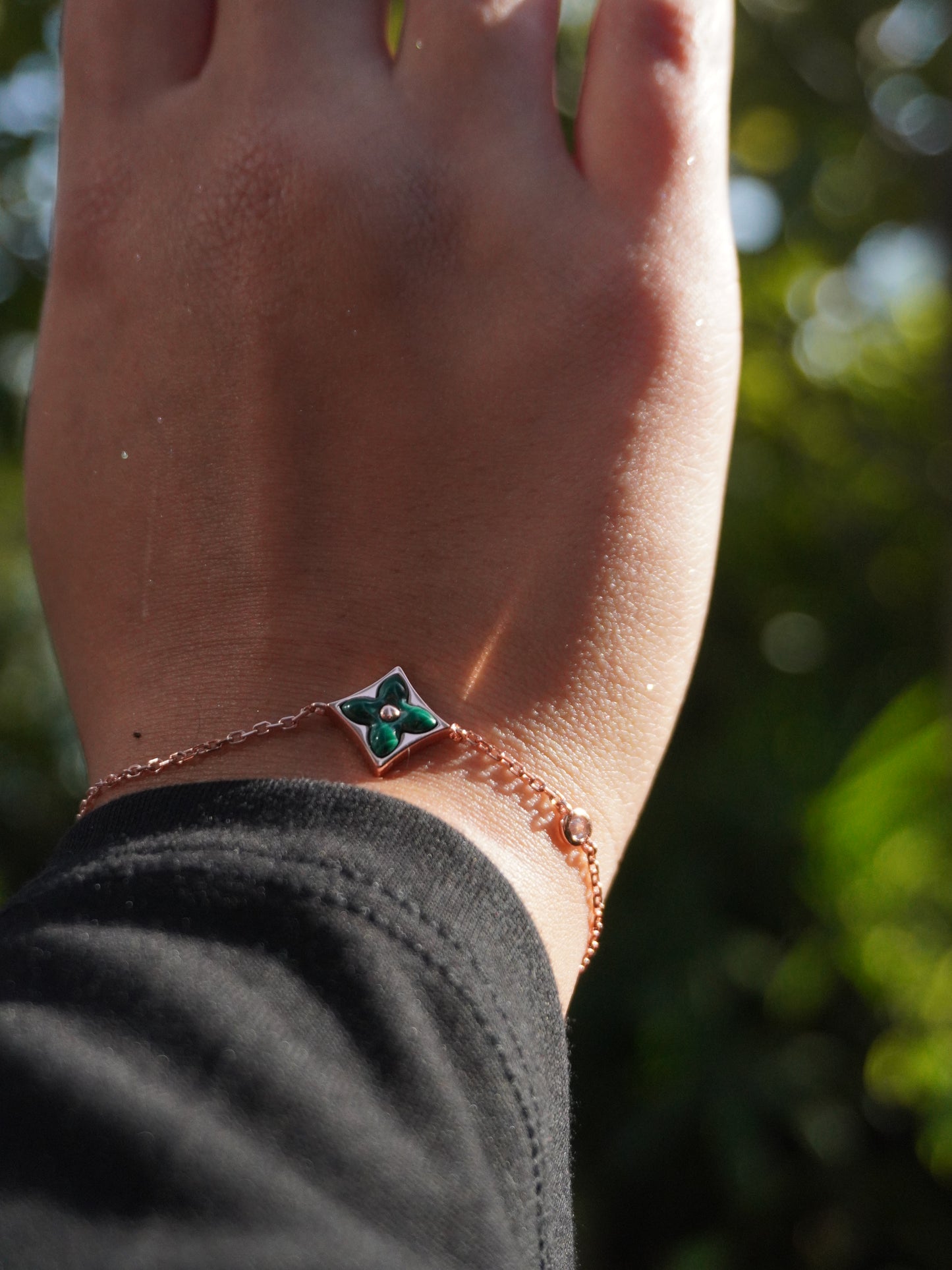 Emerald Twist Bracelet