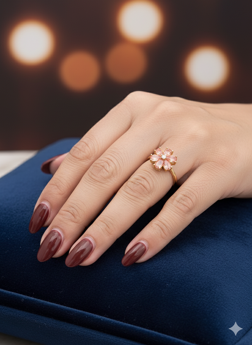 Blush Frenzy Ring