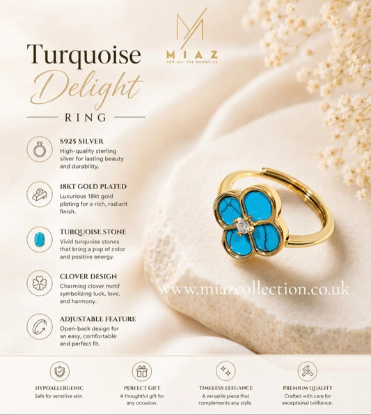 Turquoise Delight Ring