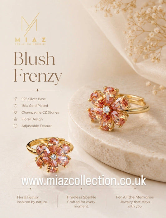 Blush Frenzy Ring