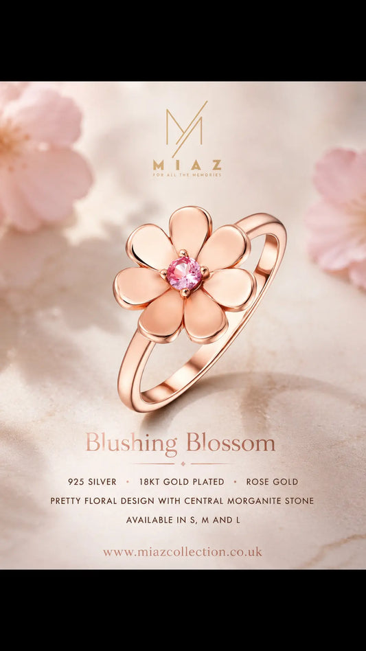 Blushing Blossom Ring