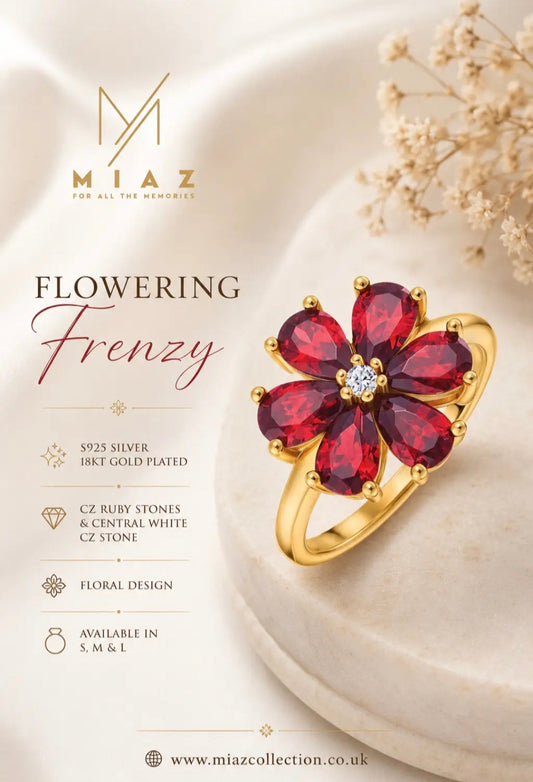 Flowering Frenzy Ring
