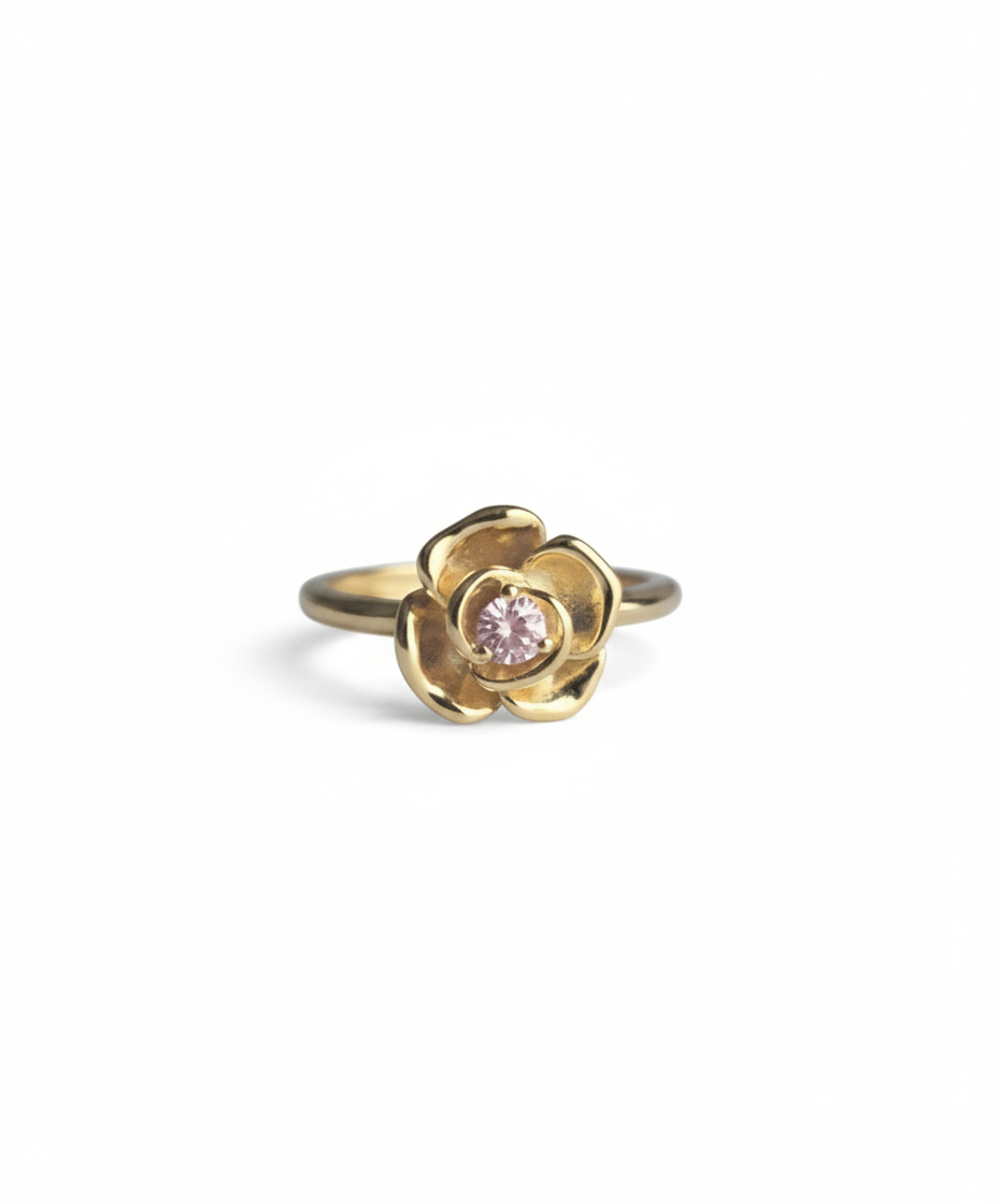 The Subtle Rose Ring- Gold Edition
