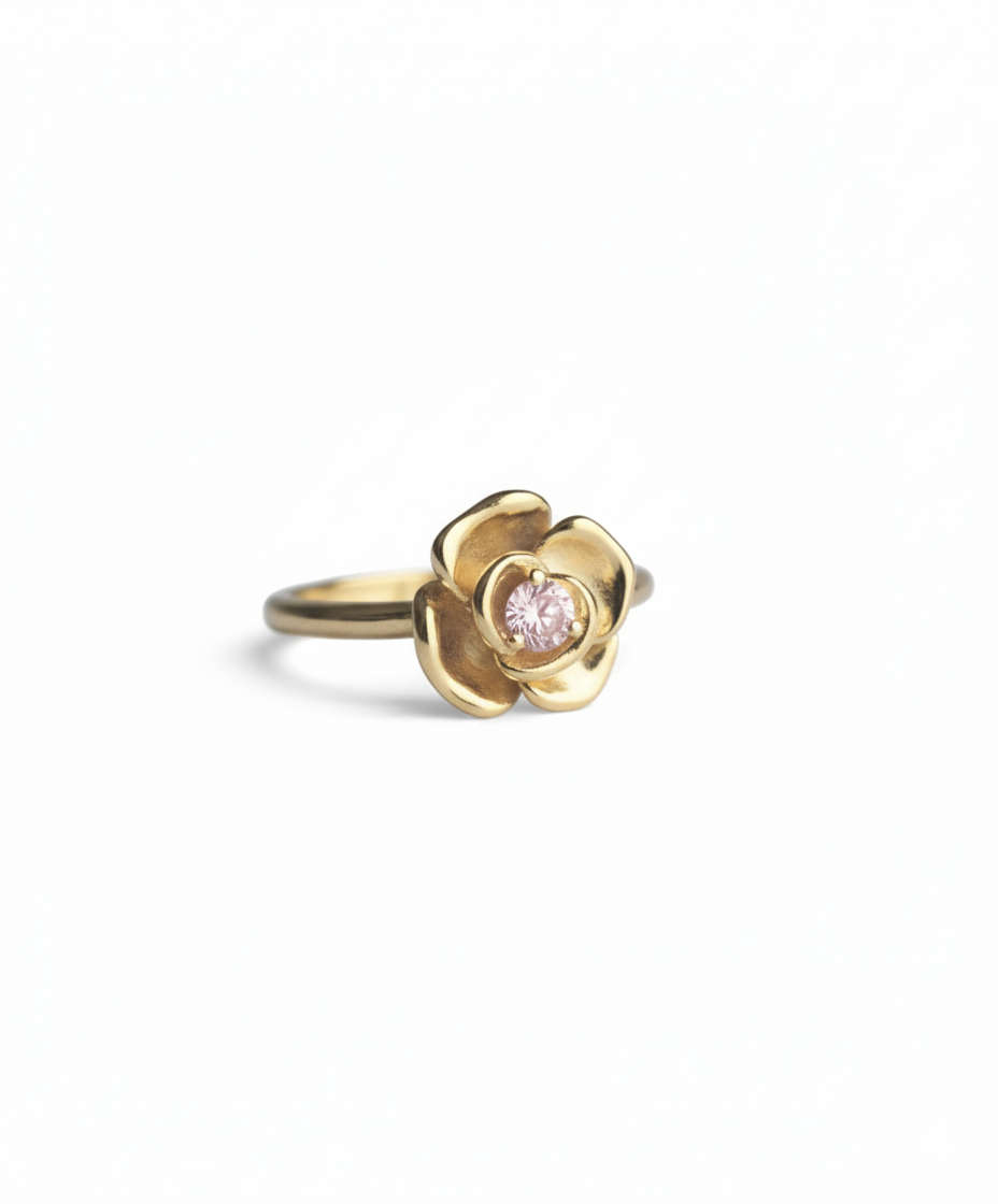 The Subtle Rose Ring- Gold Edition